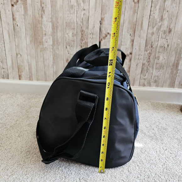 Unisex Paco Rabanne Blue and Black Travel Duffel Bag - Picture 5 of 13